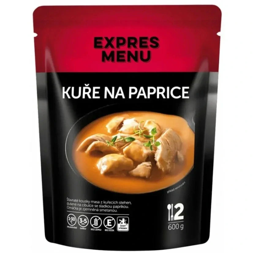 EXPRES MENU Kuře na paprice 2 porce