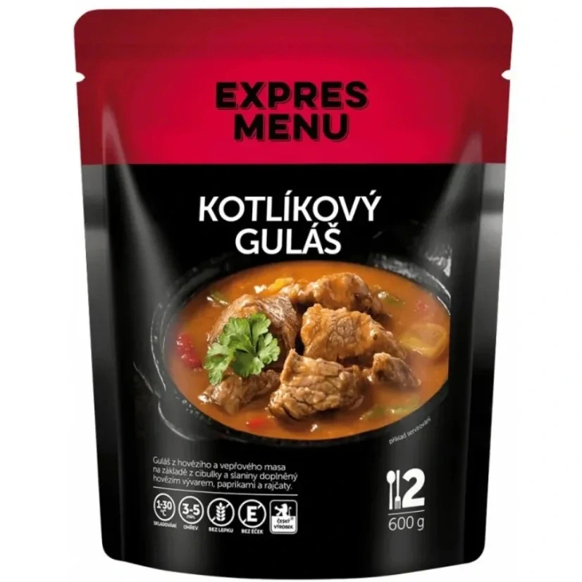 EXPRES MENU Kotlíkový guláš 2 porce