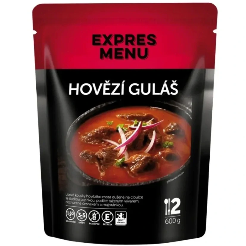 EXPRES MENU Hovězí guláš 2 porce