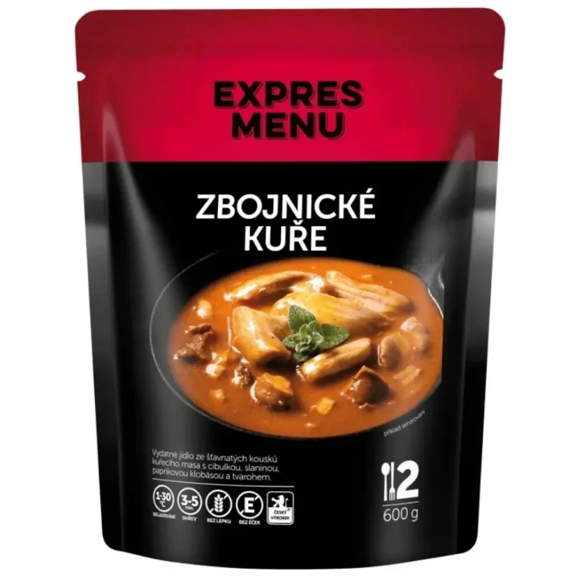 EXPRES MENU Zbojnické kuře 2 porce