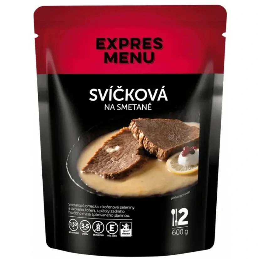 EXPRES MENU Svíčková na smetaně 2 porce