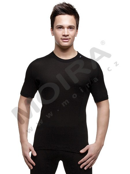 MOIRA ULN/KR unisex triko černé XL