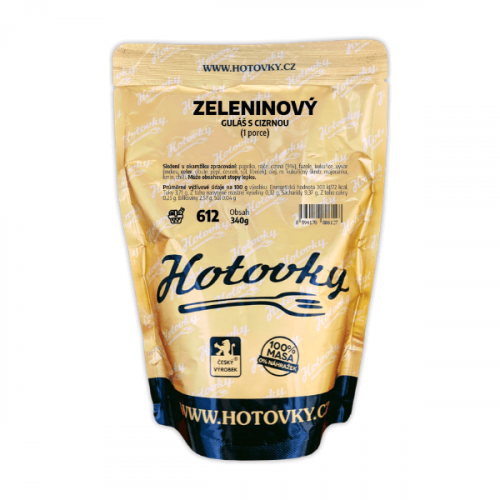 Hotovky - 612 Zeleninový guláš s cizrnou (1 porce) /SLEVA!/