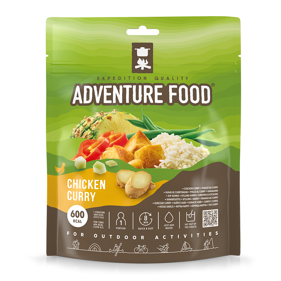 ADVENTURE FOOD Kuřecí kari 148g (1 porce)