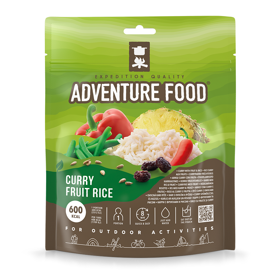 ADVENTURE FOOD Ovocná kari rýže 146g (1 porce)