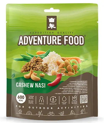 ADVENTURE FOOD Kešu nasi 140g (1 porce)