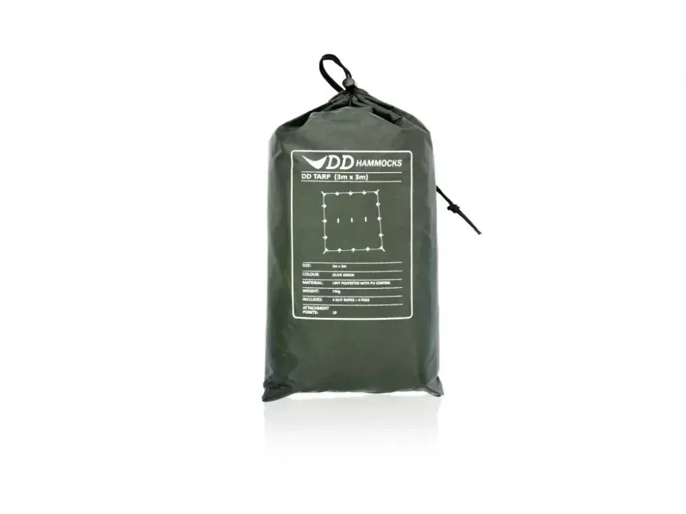 Bivakovací celta / plachta DD HAMMOCKS Tarp 3x3m