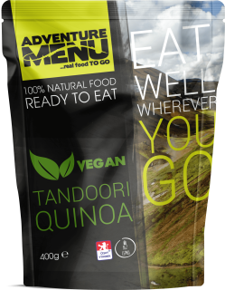 ADVENTURE MENU Hotové Tandoori Quinoa - VEGAN (1 porce)